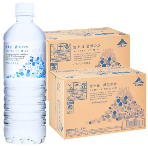天然水「富士山 蒼天の水」：500ml×48本セット（2ケース） | SOH-TEN